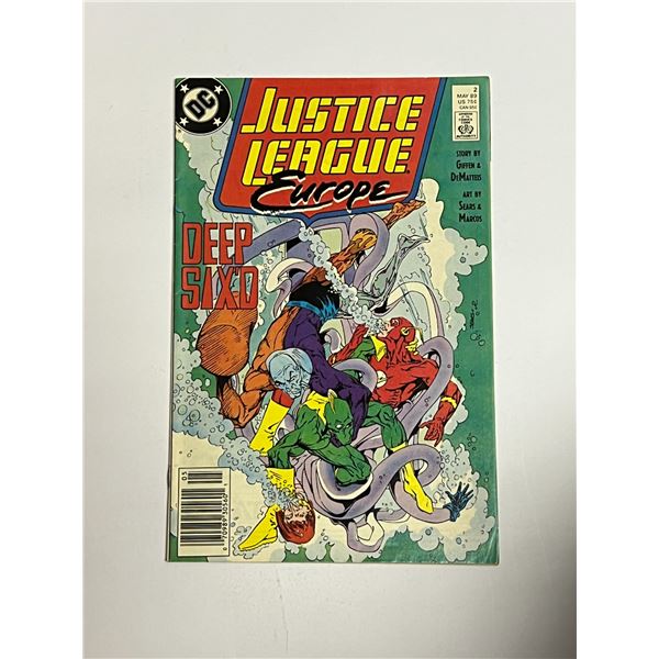 Justice League #2 Vintage DC Comic Book
