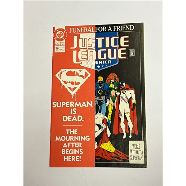 Justice League #70 Vintage DC Comic Book