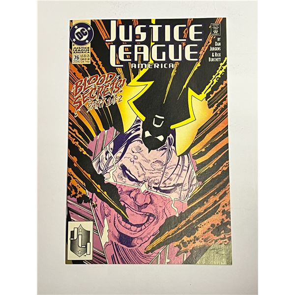 Justice League #76 Vintage DC Comic Book