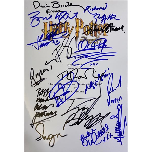 Autograph Harry Potter Script Cover