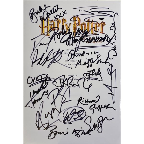 Autograph Harry Potter Script Cover