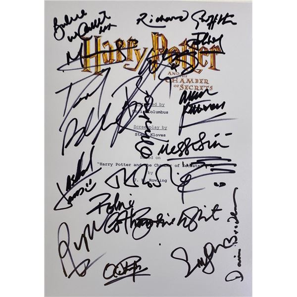 Autograph Harry Potter Script Cover