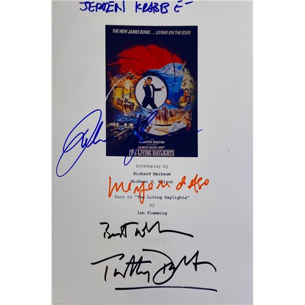 007 Script Autograph James Bond 007 Script Cover