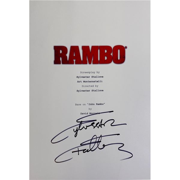 Autograph Rambo Script Cover