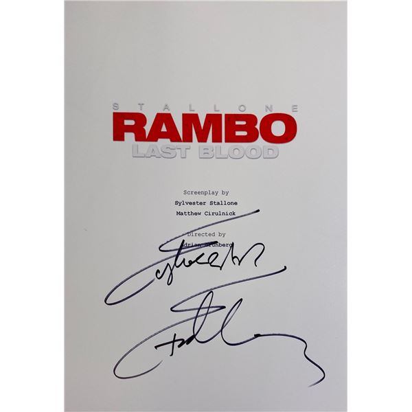Autograph Rambo Script Cover
