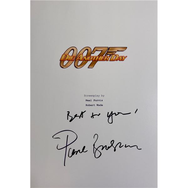 Autograph James Bond 007 Script Cover