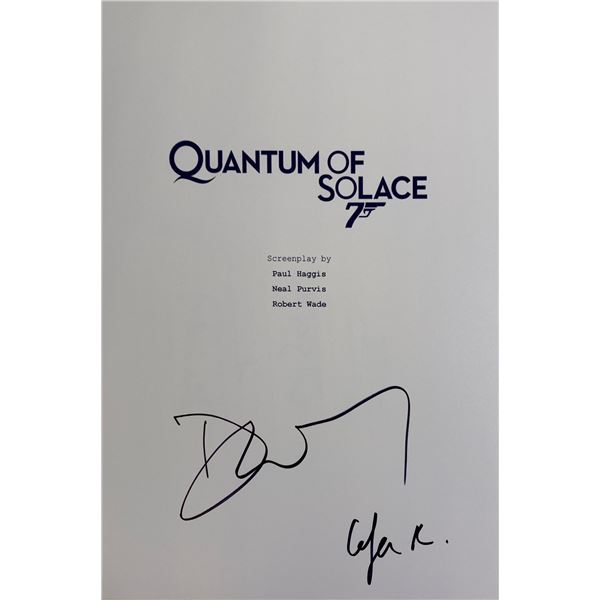 Autograph James Bond 007 Script Cover