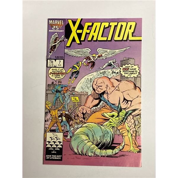 X Factor #7 Vintage Marvel Comic Book