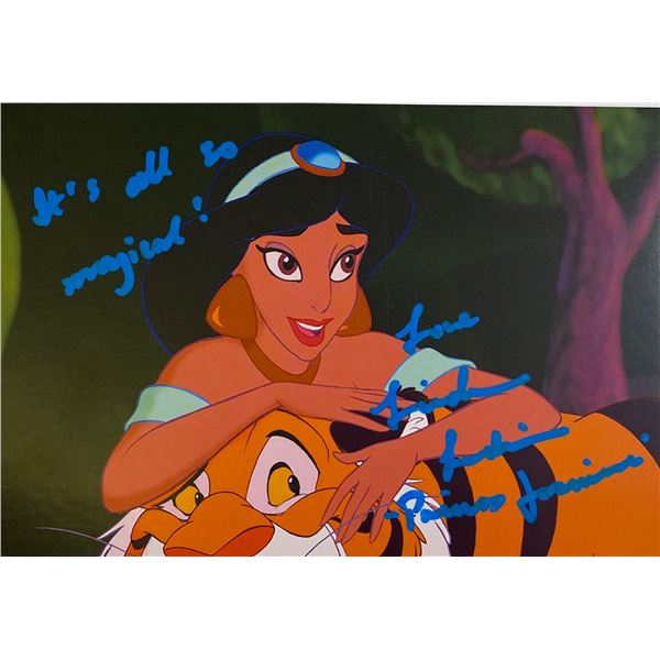 Autograph Aladdin Disney Card
