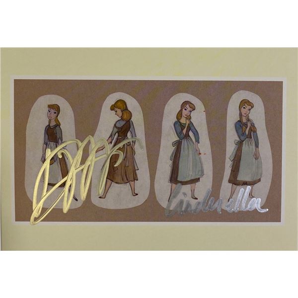 Autograph Cinderella Disney Card