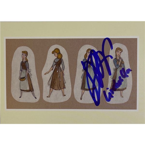 Autograph Cinderella Disney Card
