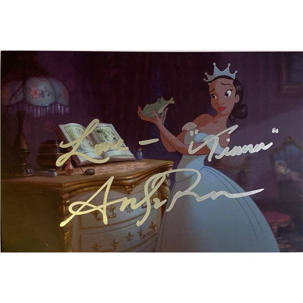 Autograph Princess and the Frog Disney Card