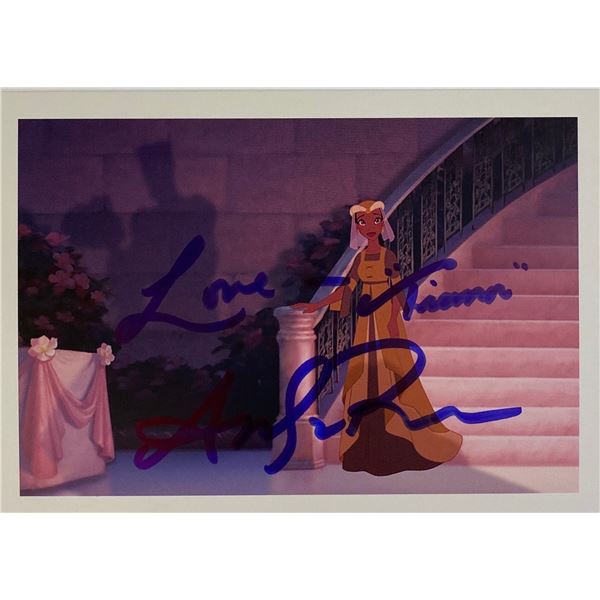 Autograph Princess and the Frog Disney Card