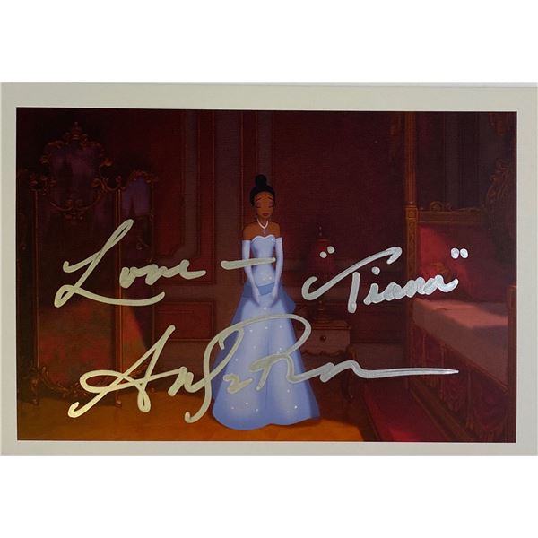 Autograph Princess and the Frog Disney Card