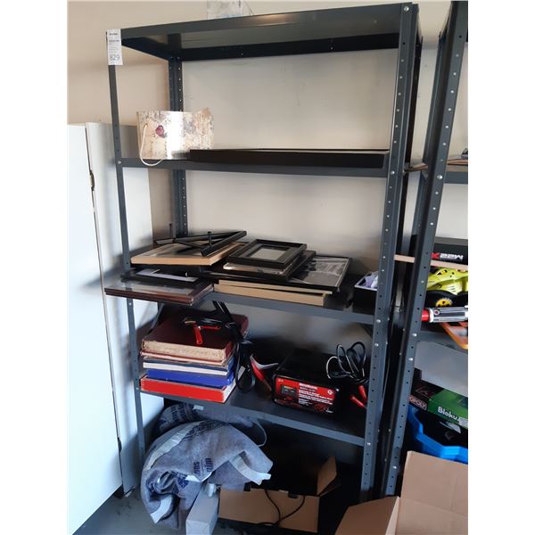 Shelving, Motormaster Battery Charger & More Cat C