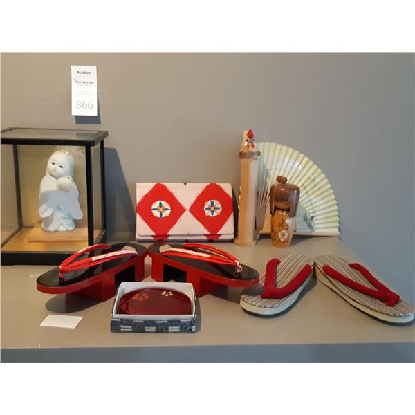 Japanese Themed Sandles & More Cat A