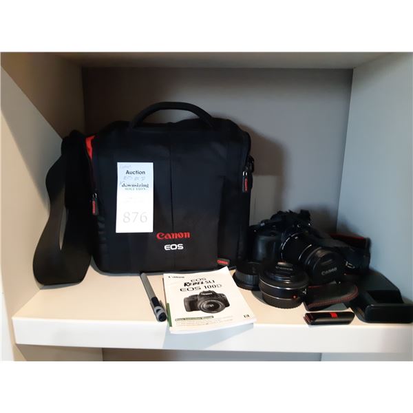 Canon EOS Rebel SL1 EOS 100D Camera Cat a