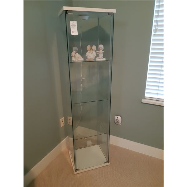 Glass Display Case & Ornaments Cat C