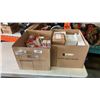 Image 1 : 2 BOXES OF FIRE ALARMS, STROBE, ELECTRICAL TIMER,  BATTERY ELIMINATOR, ETC