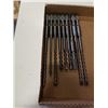 Image 2 : TRAY OF 9 SPLINE DRIVE DRILL BITS