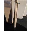Image 2 : 4 MDF BOARDS AND BUNDLE OF BAMBOO