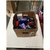 Image 1 : BOX OF BATTERY CHARGERS - NIMH LIPO FAST CHARGER, BATTERIES, LIPO LIFE LIHV NIMH CHARGER