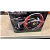 Image 2 : AS NEW THRUSTMASTER FERARI 458 SPIDER CONTROLLER WHEEL AND PEDALS - DESIGNED FOR XBOX ONE / SERIES X