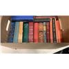 Image 2 : BOX OF VINTAGE HARDCOVER BOOKS