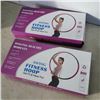 Image 1 : 2 NEW COMFORT FOAM WRAPPED FITNESS  HOOPS RETAIL $160
