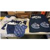 Image 1 : CANUCKS COLLECTABLES, SHIRT, BLANKET, BABY CLOTHES