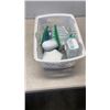 Image 1 : BIN OF PHILLIPS SONICARE CORDLESS TOOTH BRUSH WITH NEW ACCESSORIES AND SHAVER