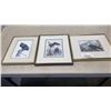 Image 1 : SET OF 3 LUKE RAFFIN FRAMED PRINTS