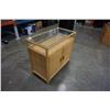 Image 2 : RATTAN AND WICKER GLASSTOP STAND