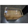 Image 3 : RATTAN AND WICKER GLASSTOP STAND