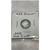 Image 2 : 3 USA .9999 FINE SILVER BULLON COINS AND BAR