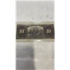 Image 2 : 1937 BANK OF CANADA $10 BILL KING GEORGE VI GORDON/TOWERS