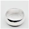 Image 2 : NEW STERLING SILVER BAND, RETAIL $360.00, SIZE 6.75