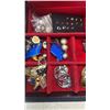 Image 3 : JEWELRY BOX WITH CONTENTS