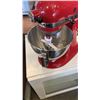 Image 2 : RED KITCHENAID CUSTOM TILT-HEAD STAND MIXER - TESTED WORKING