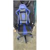 Image 1 : NEW BLUE AND BLACK GAMING CHAIR