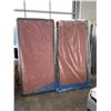 Image 2 : AS NEW STEARNS AND FOSTER KING SIZE BOX SPRING SET SPLIT LOW PROFILE