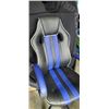 Image 2 : AS NEW BLUE AND BLACK GAMING CHAIR