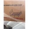 Image 2 : NEW BRASSEX FULL SIZE WHITE BED FRAME