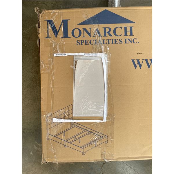 NEW GREY MONARCH DOUBLE SIZE BED FRAME