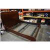 Image 1 : QUEEN SIZE SLEIGH BED STYLE PLATFORM BED FRAME