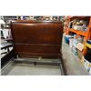 Image 2 : QUEEN SIZE SLEIGH BED STYLE PLATFORM BED FRAME