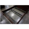 Image 3 : QUEEN SIZE SLEIGH BED STYLE PLATFORM BED FRAME