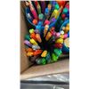 Image 2 : BOX OF STAEDTLER FINELINER MARKERS AND CRAYOLA AND OTHER MARKERS AND PENCIL CRAYONS