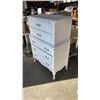 Image 2 : BARONET WHITE PAINTED 5 DRAWER DRESSER