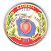 Image 1 : 1999 USA Twenty-Five Cent - Georgia - Coloured